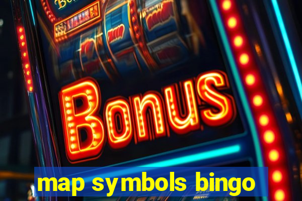 map symbols bingo