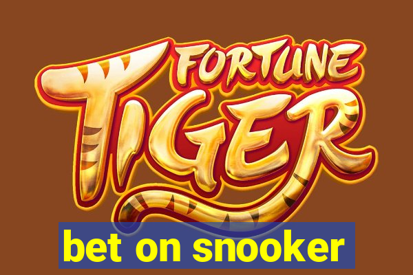 bet on snooker