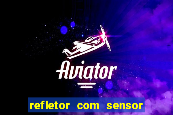 refletor com sensor noturno como instalar