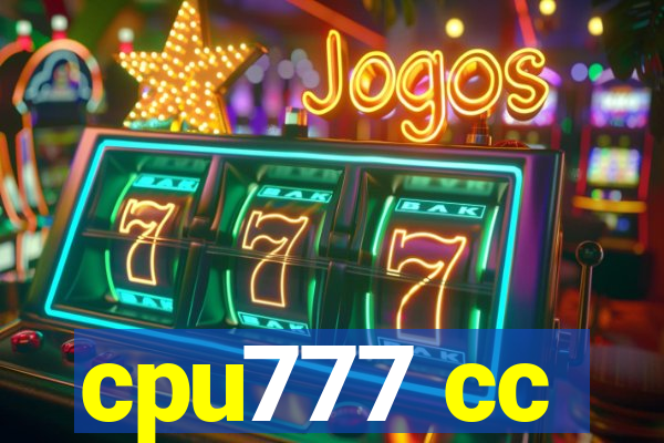 cpu777 cc