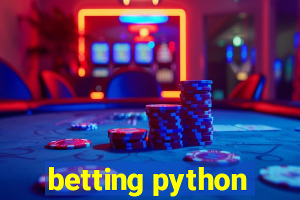 betting python