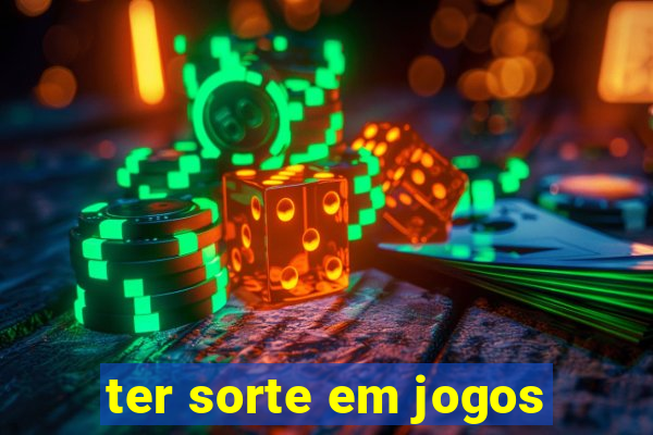 ter sorte em jogos