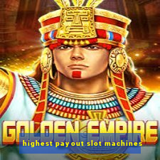 highest payout slot machines