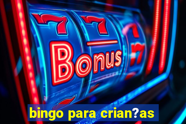 bingo para crian?as