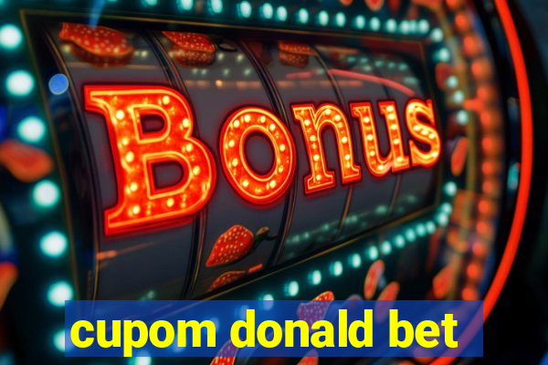 cupom donald bet