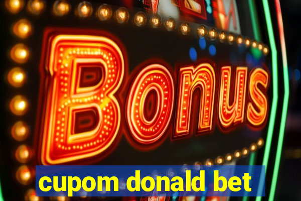 cupom donald bet