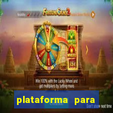 plataforma para jogar o tigrinho