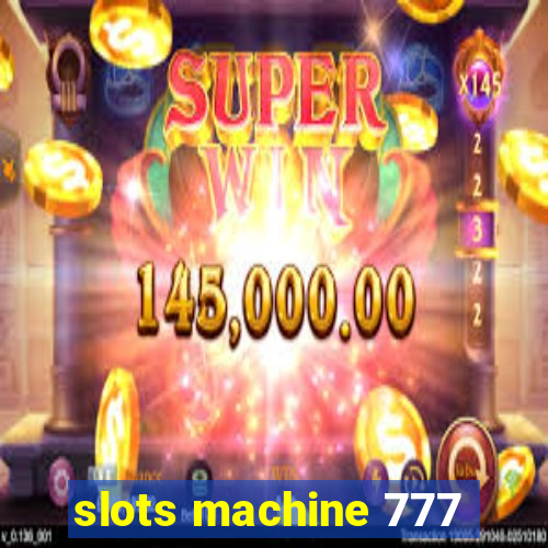 slots machine 777