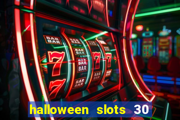 halloween slots 30 linhas online