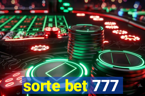 sorte bet 777