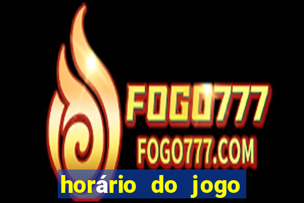 horário do jogo do flu