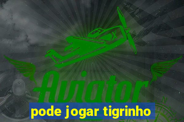 pode jogar tigrinho