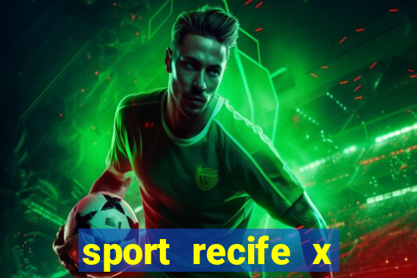 sport recife x ponte preta palpite