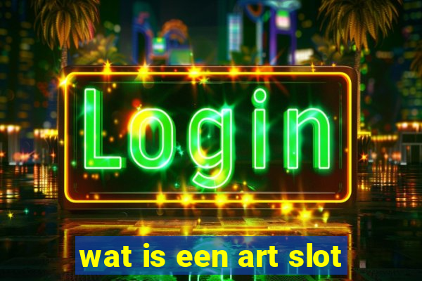 wat is een art slot