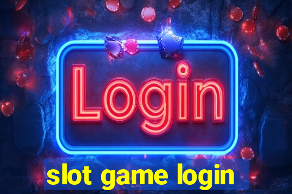 slot game login