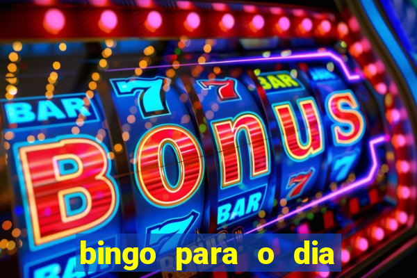 bingo para o dia do estudante