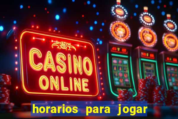 horarios para jogar fortune ox