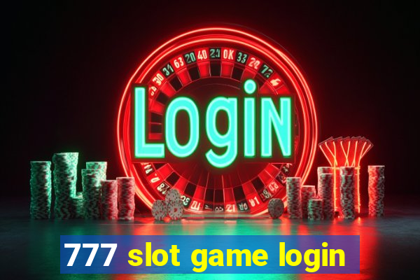 777 slot game login