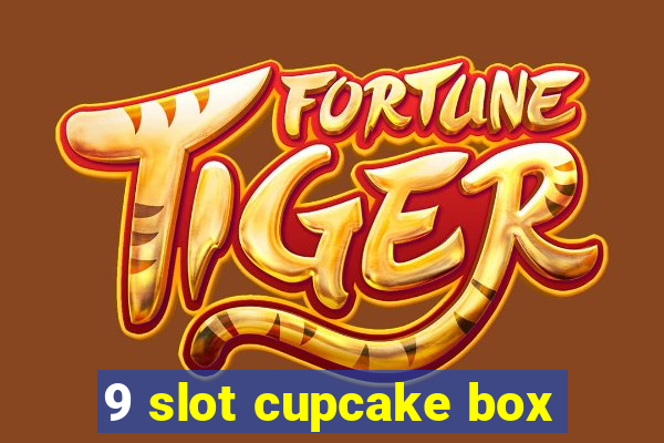 9 slot cupcake box