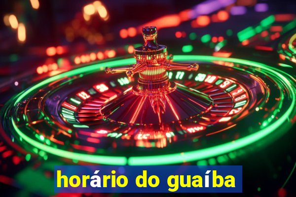 horário do guaíba