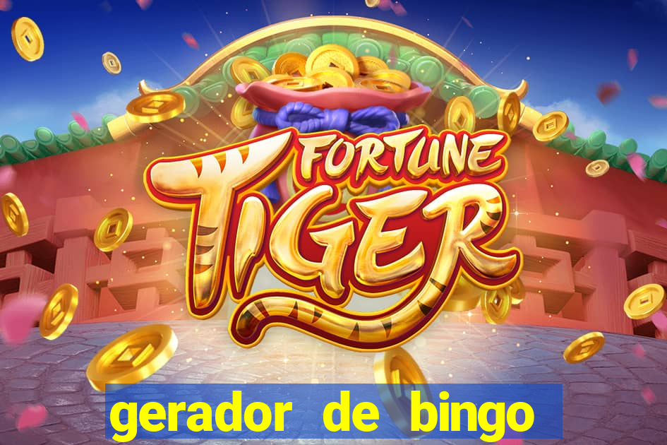 gerador de bingo de palavras