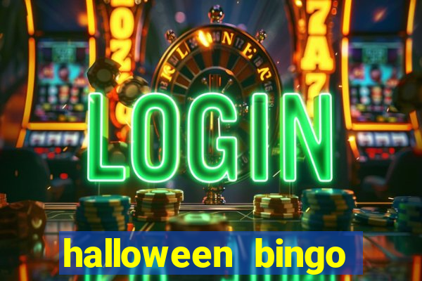 halloween bingo card generator