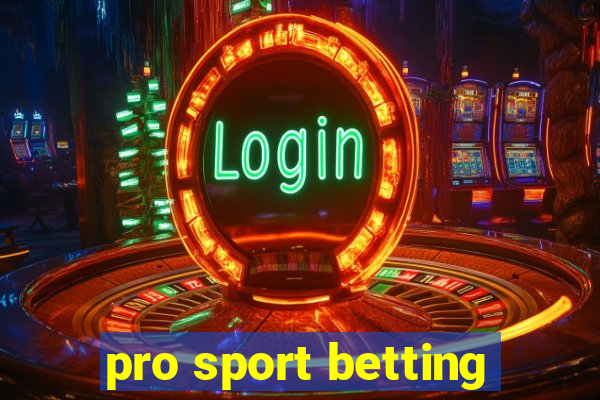 pro sport betting