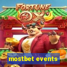 mostbet events