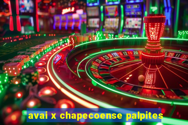 avai x chapecoense palpites