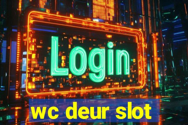 wc deur slot