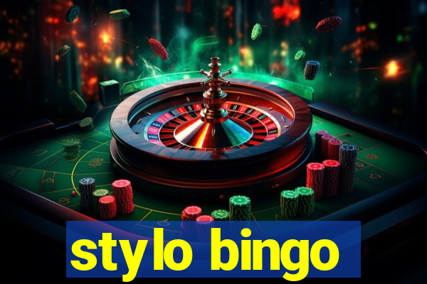 stylo bingo