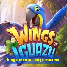 bingo master paga mesmo