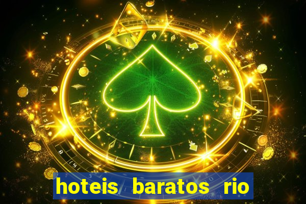 hoteis baratos rio de janeiro