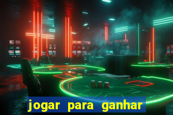 jogar para ganhar dinheiro no pix