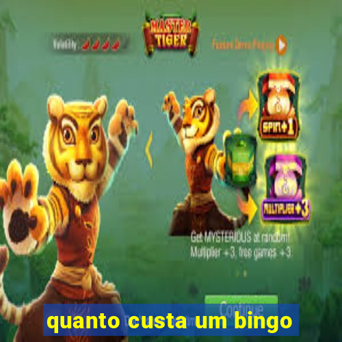 quanto custa um bingo