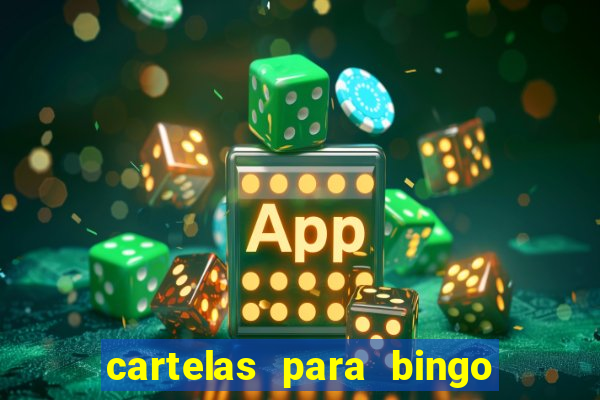 cartelas para bingo da multiplica??o