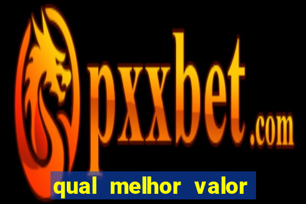 qual melhor valor para jogar fortune tiger