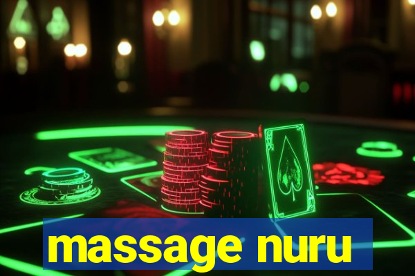 massage nuru