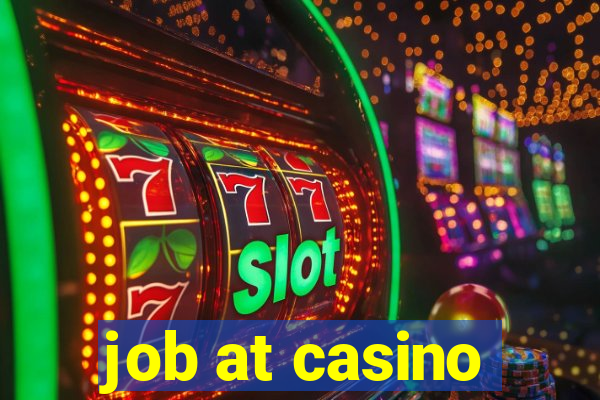 job at casino