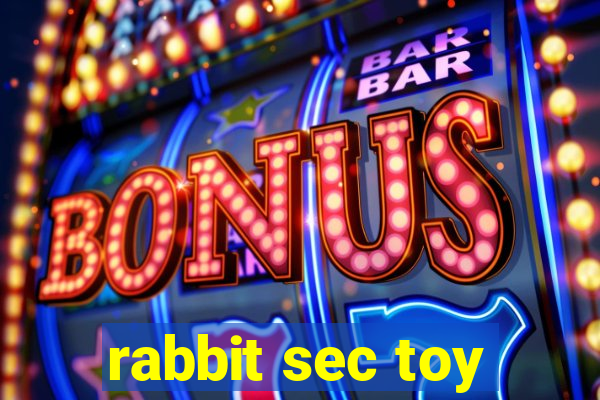 rabbit sec toy