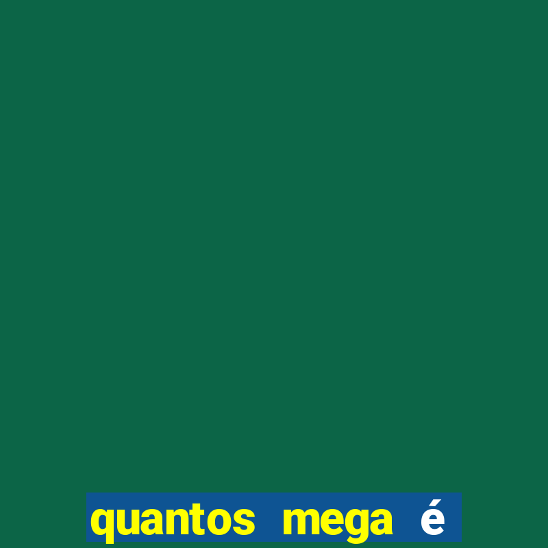 quantos mega é bom para jogar online