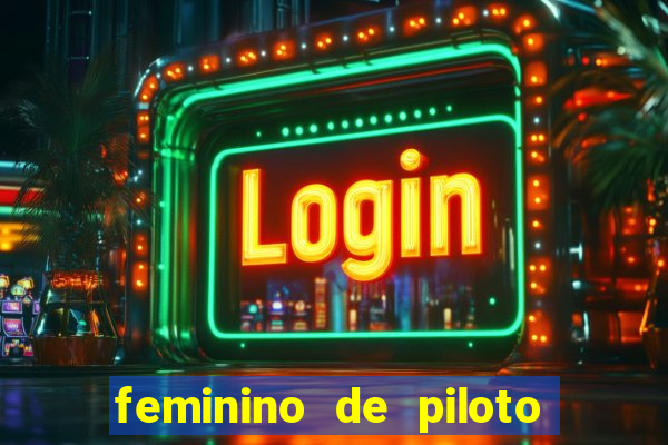 feminino de piloto de fuga