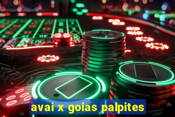 avai x goias palpites