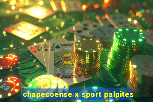 chapecoense x sport palpites