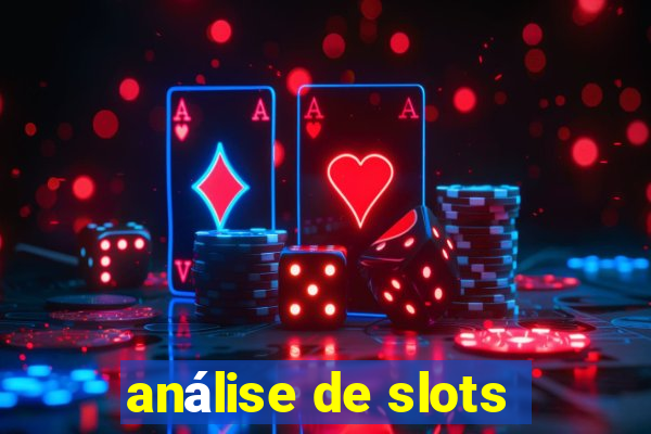 análise de slots