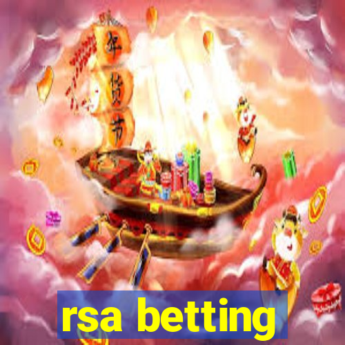 rsa betting