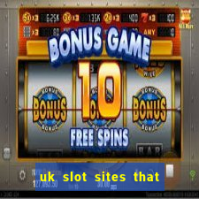 uk slot sites that accept paypal