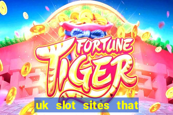 uk slot sites that accept paypal