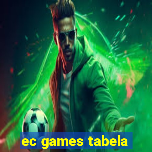 ec games tabela