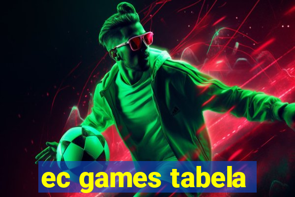 ec games tabela